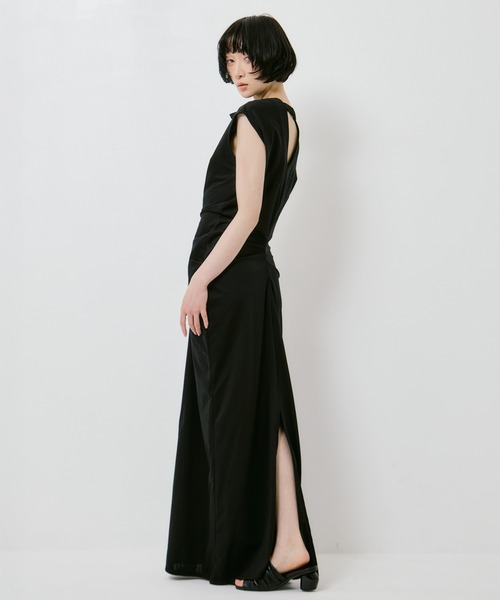 ドレス 「IHNN/イン」WHIFFLING DRESS/ウィフリングドレスの画像