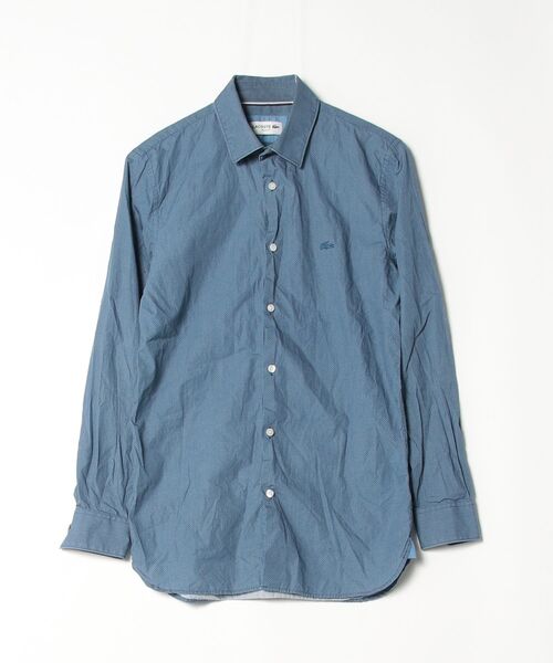LACOSTE（ラコステ） 長袖シャツ 38 ブルー メンズ : ZOZOTOWN Yahoo 