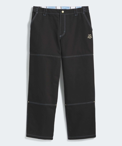 AFFA UNDERCOVER 黒チノパン Lサイズ adidas（アディダス） チノパン THRASHER × AFA チノ / アディダス