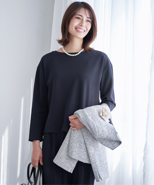 「IKKA LOUNGE」 セットアップ L ネイビー レディース_画像6
