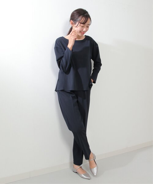 「IKKA LOUNGE」 セットアップ L ネイビー レディース_画像7