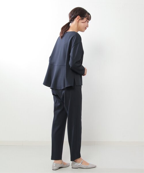 「IKKA LOUNGE」 セットアップ L ネイビー レディース_画像9