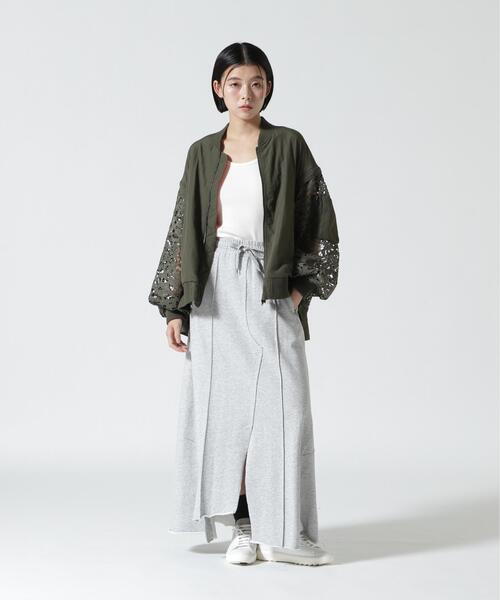 Risley コート アウター Risley(リズレー) 別注レースMA-1 レディース