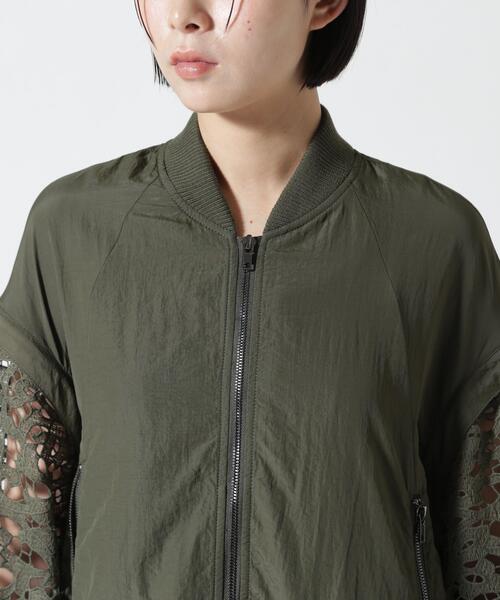Risley コート アウター Risley(リズレー) 別注レースMA-1 レディース