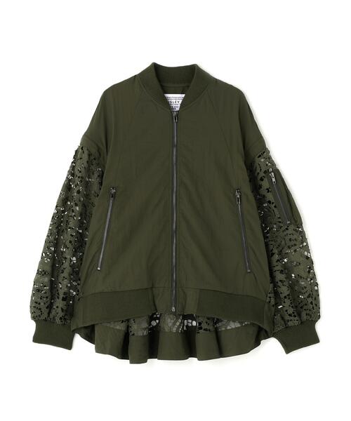 Risley コート アウター Risley(リズレー) 別注レースMA-1 レディース