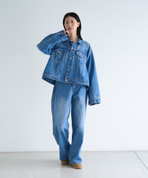 meilmada デニムパンツ SMALL ブルー レディース : ZOZOTOWN Yahoo!店