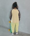 tシャツ 「WEB限定」ラグランカラバリ長袖T...の詳細画像2