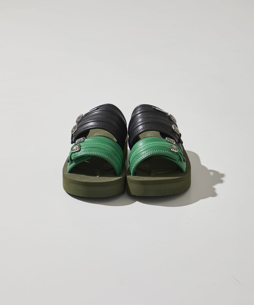 「TOGA PULLA」 「suicoke」フラットサンダル 25 ブラック レディース_画像2