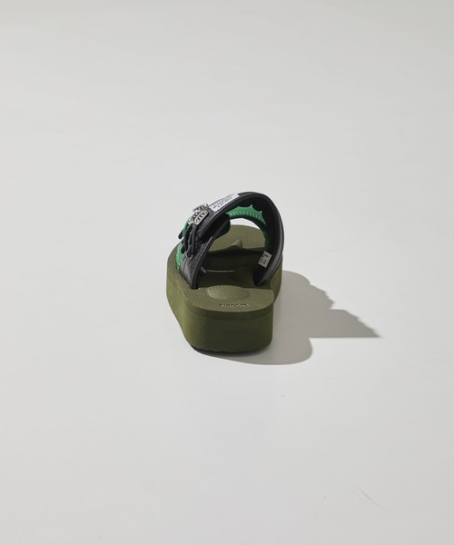 「TOGA PULLA」 「suicoke」フラットサンダル 25 ブラック レディース_画像5