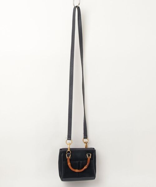 GUCCI（グッチ） バンブー 2WAYバッグ - ネイビー レディース