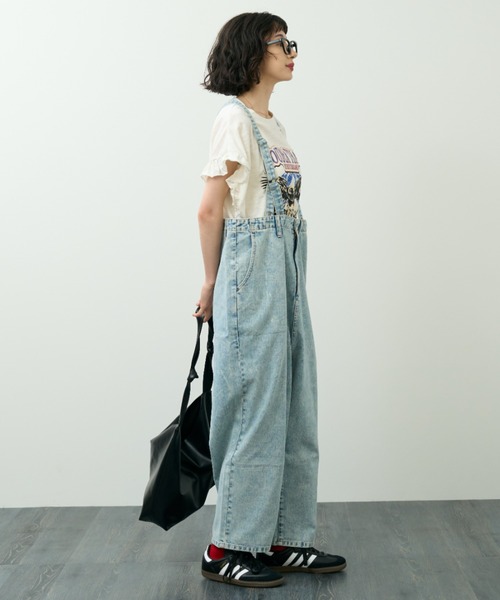 「A.D.C.L.」 デニムパンツ L ブルー レディース_画像5