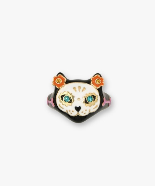ANNA SUI（アナスイ） 指輪 リング 猫モチーフ リング レディース
