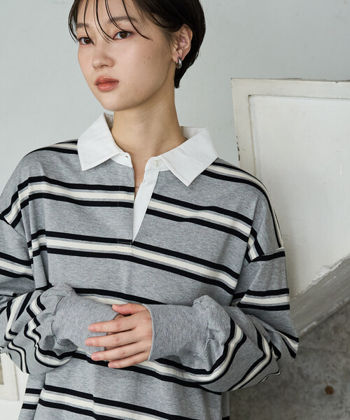 FREAK'S STORE（フリークスストア） tシャツ 限定展開 ラガーボーダー