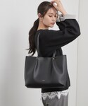 トートバッグ 「通勤対応/A4対応/3層」タッ...の詳細画像1