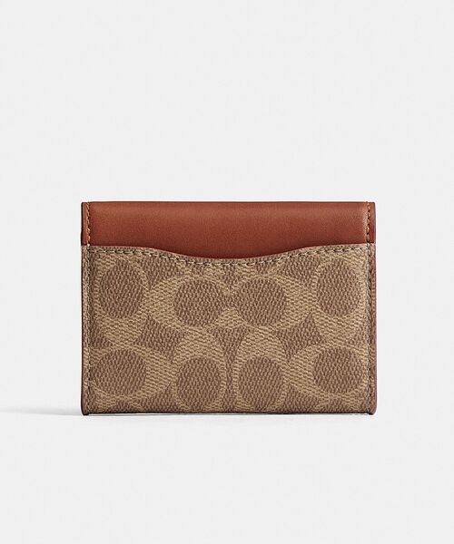 COACH（コーチ） 財布 エッセンシャル フラップ カード ケース
