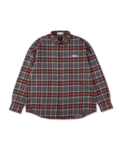 WIND AND SEA（ウィンダンシー） シャツ OVERSIZED BIG LOGO L/S SHIRT
