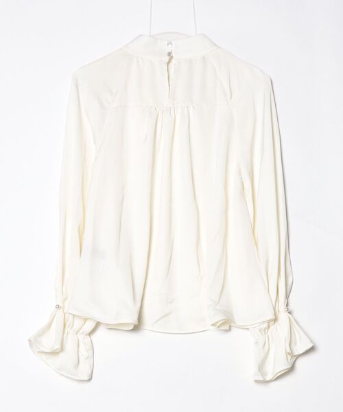 「RUIRUE BOUTIQUE」 長袖ブラウス M ベージュ レディース_画像2