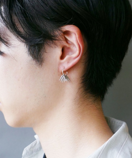 【美品✨️】e.m./イーエム パール×スターリングシルバーピアス シルバースタッズパールピアスM（ピアス（片耳用））｜e.m.