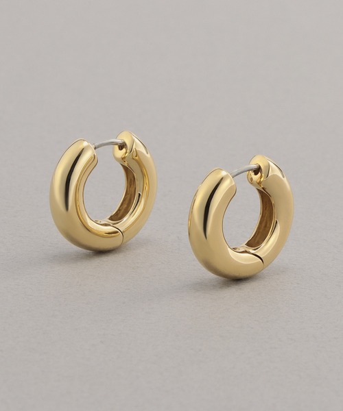 ピアス モダン フープ ピアス レディース メンズの画像