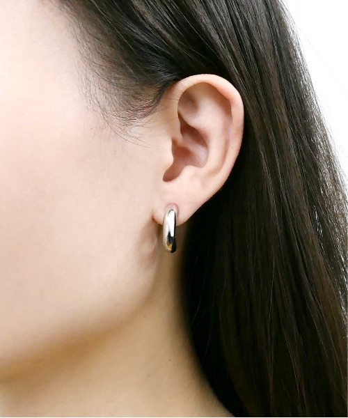 Plus Vendome ピアス モダン フープ レディース メンズ