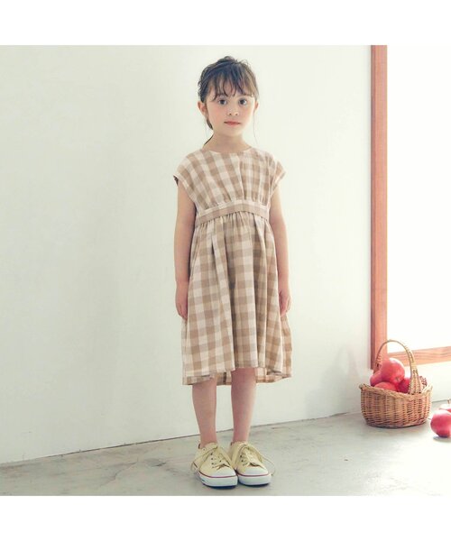 ワンピース Web限定 お花 チェック柄ショート丈ワンピ Zozotown Paypayモール店 通販 Paypayモール