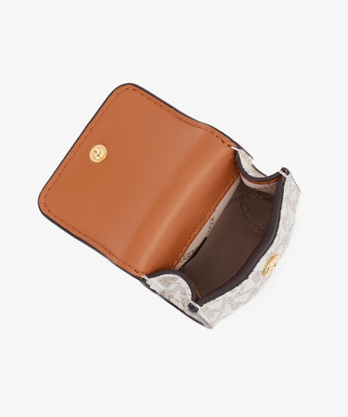 Michael Kors イヤホンケース オレンジ/ブラック　A060 MICHAEL KORS（マイケルコース） イヤホン ヘッドホン エアーポッズ