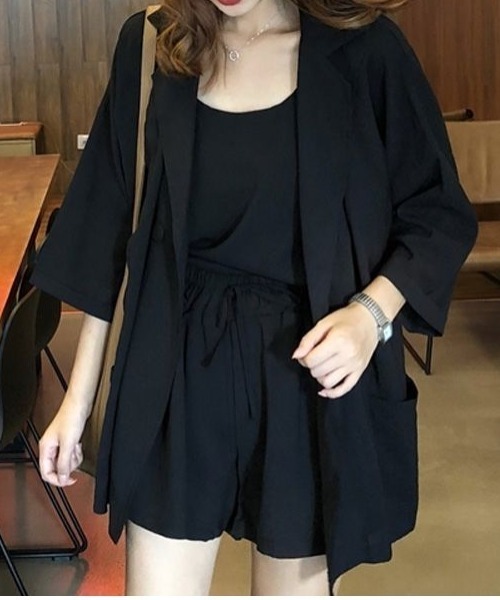 ARCHIVER ブラウス シャツ 「Bl」 「3点SET」 ジャケットセットアップ