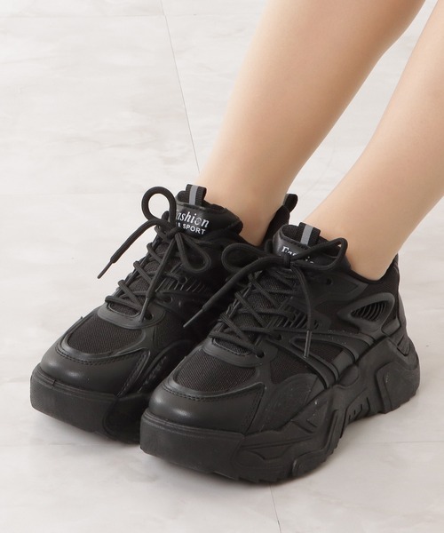 Warriorダッドスニーカーレディース厚底 スニーカー Warrior ダッドスニーカー レディース 厚底