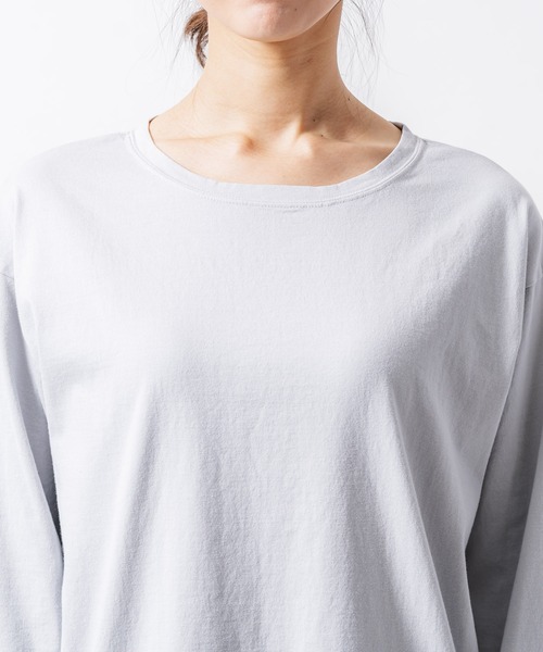 tシャツ 40/2CM天竺クルーネックtee レディース quadro tシャツ 40/2CM天竺クルーネックtee レディース