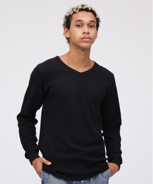 AVIREX（アヴィレックス） tシャツ 「DAILY/デイリー」L/S THERMAL V