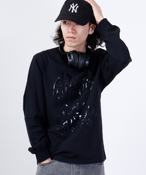ブランケット　ティシャツ　2点 in the attic tシャツ 透明ジェル水滴風プリントロンフTシャツ