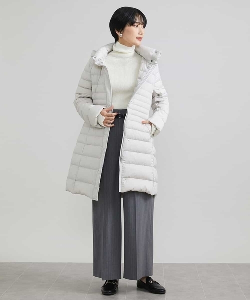 MICHEL KLEIN（ミッシェルクラン） パンツ 2WAYストレッチハイウエスト