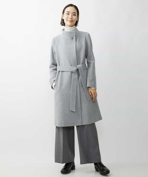 MICHEL KLEIN（ミッシェルクラン） パンツ 2WAYストレッチハイウエスト