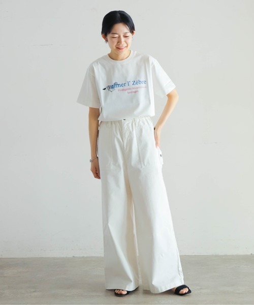 tシャツ ゼブラPT　クルーネックTEE レディース tシャツ ゼブラPT クルーネックTEE レディース : ZOZOTOWN Yahoo