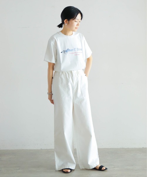 TOMMY HILFIGER tシャツ ロゴクルーネックTシャツ レディース