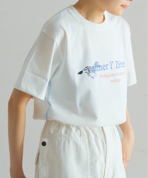 tシャツ ゼブラPT クルーネックTEE レディース : ZOZOTOWN Yahoo