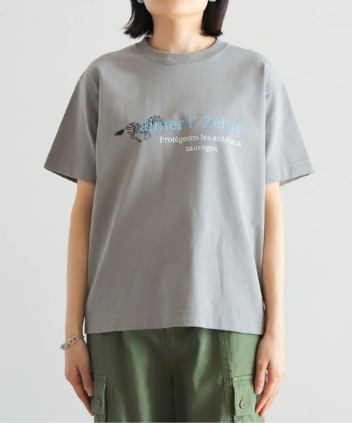 tシャツ ゼブラPT　クルーネックTEE レディース tシャツ ゼブラPT クルーネックTEE レディース : ZOZOTOWN Yahoo