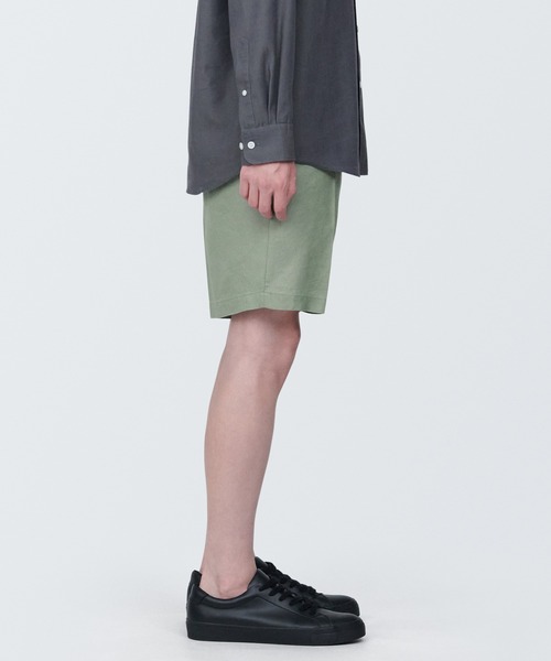 無印良品 パンツ 紳士 ヘンプ混ショートパンツ メンズ