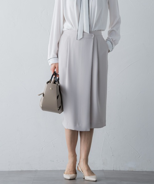 LAUTREAMONT（ロートレアモン） スカート ライトダブルクロススカート