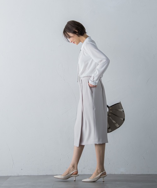 LAUTREAMONT（ロートレアモン） スカート ライトダブルクロススカート