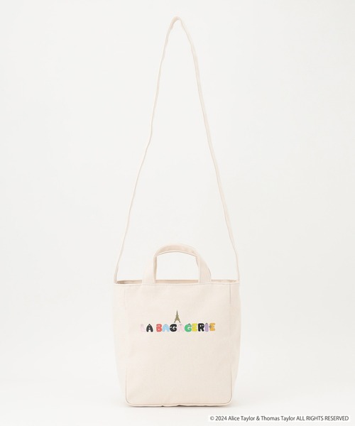 希少レア⭐️限定⭐️ショッパー付⭐️バーバラクルーガー　トートバッグ　ショルダーバッグ LA BAGAGERIE（ラバガジェリー） エコバッグ BARBAPAPA×LA BAGAGERIE