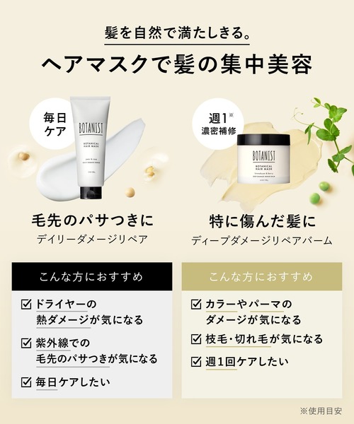 BOTANIST（ボタニスト） トリートメント ディープダメージリペア