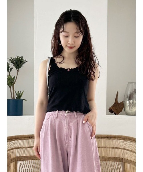 LILY BROWN タンクトップ ノースリーブ 「LILY Lingerie