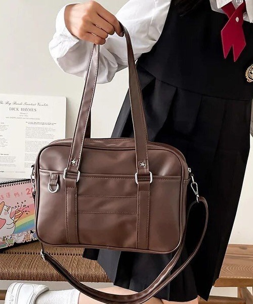 Port（ポート） トートバッグ 「 」 通学にぴったり フェイクレザー