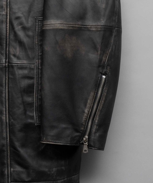 MAISON SPECIAL pコート ピーコート 「UNISEX」Sheep Leather