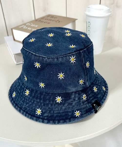 KAPITAL 12Oz SPEAKEASY刺繍 デニムバケットハット KAPITAL 12Oz SPEAKEASY刺繍 デニムバケットハット