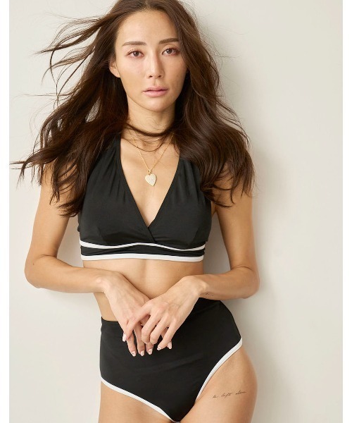 Mikomori ⭐︎新品SWIMSUITSWAN ワンピース水着サイズFree SWIM WEAR]HYBRID OP(S0040) | mikomori