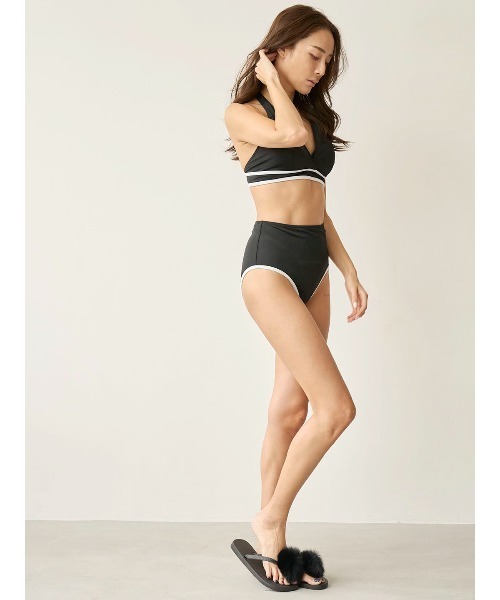 mikomori 水着 「SWIM WEAR」HALTER NECK LINE BIKINI(S0119