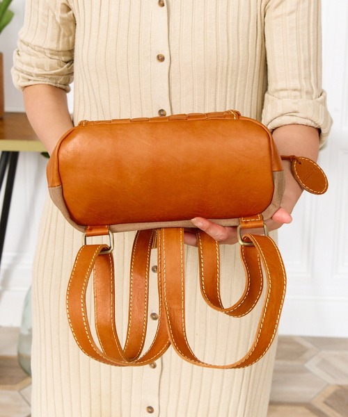 デイバック リュック レディース ズッケロ バッグ 自立 ポケット 豊富