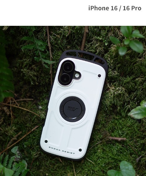 ROOT CO. スマホケース iPhone 16/16 Pro 専用 GRAVITY Shock